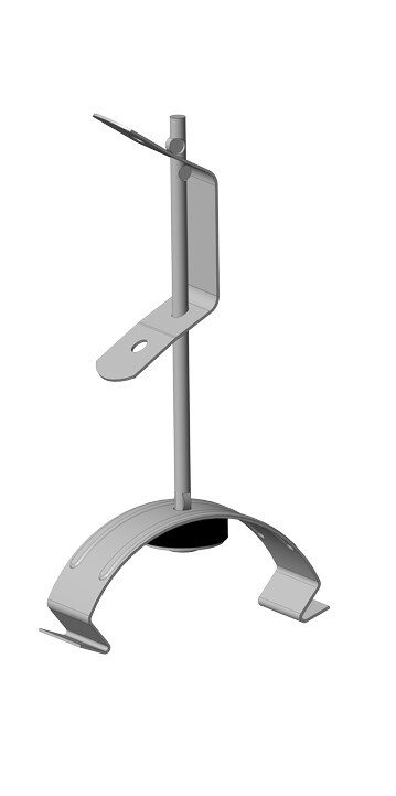 WEGO POWER SCHNELLSPANNCLIP AH-6 M.DÄMPFUNG FÜR GK-PROFIL K-260-M 100 STÜCK/PAKET
