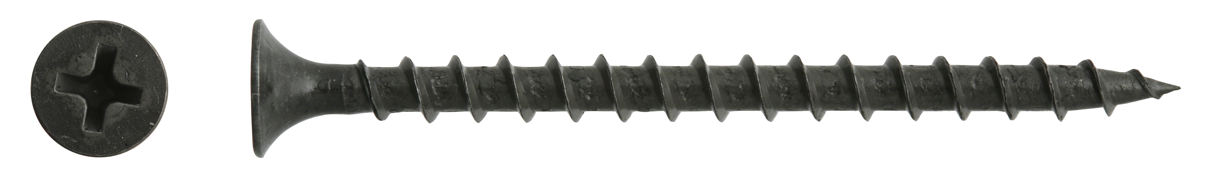 WEGO POWER GIPSPLATTENSCHRAUBE 3,9X55 MM GROB, MIT BIT, VOLLGEWINDE, PHOSPHATIERT 1000 STÜCK/PAKET