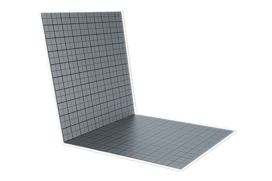 WEGO KLIMA-FLOOR HOHLKAMMERPLATTE 2 MM 1000 X 2000 X 2 MM, AUS POLYPROPYLEN 800 M2/PALETTE