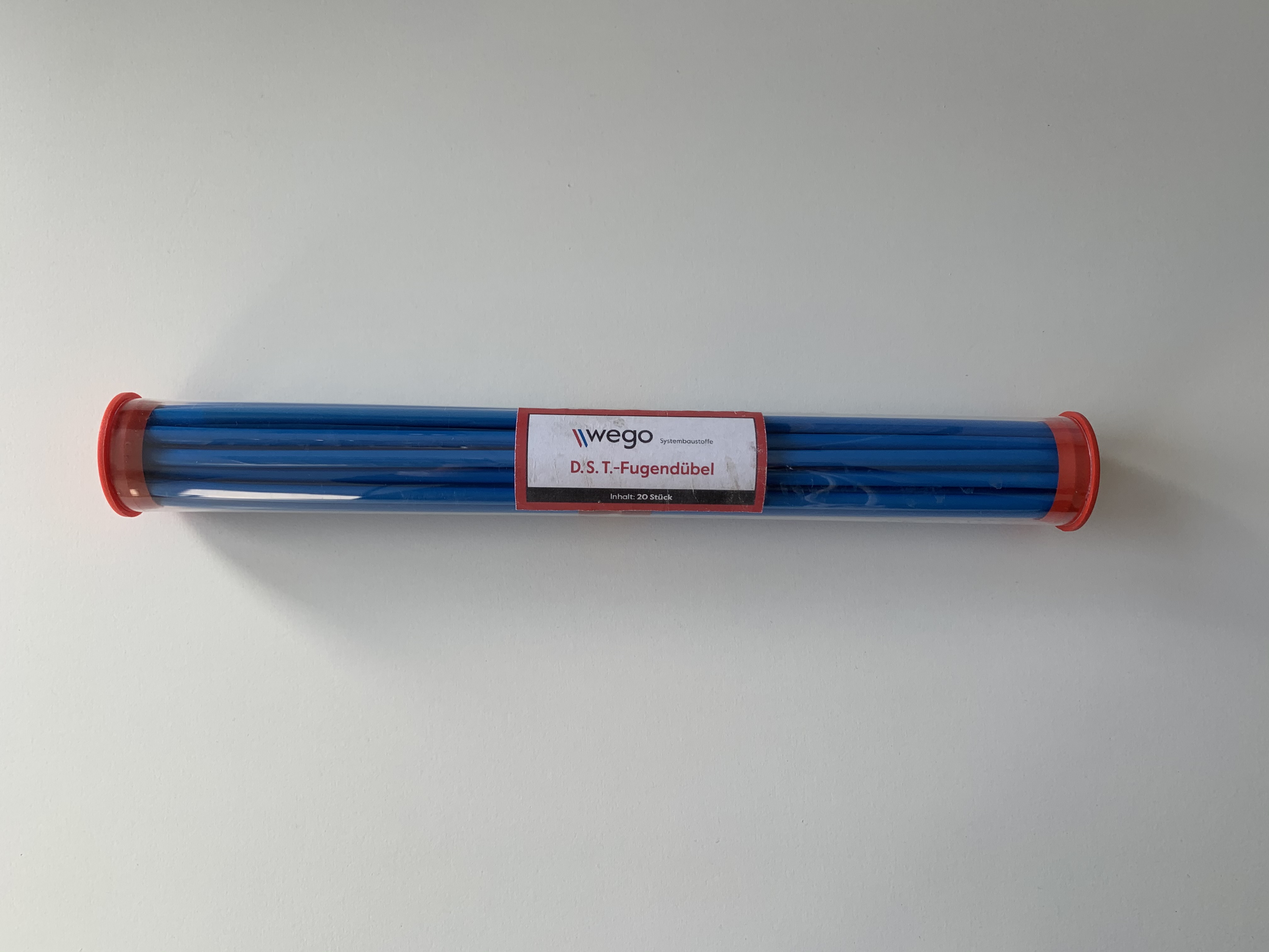 WEGO FLOOR D.S.T.-FUGENDÜBEL 5,0 X 300 MM, BEIDSEITIGE HÜLSE 100 STÜCK/PAKET